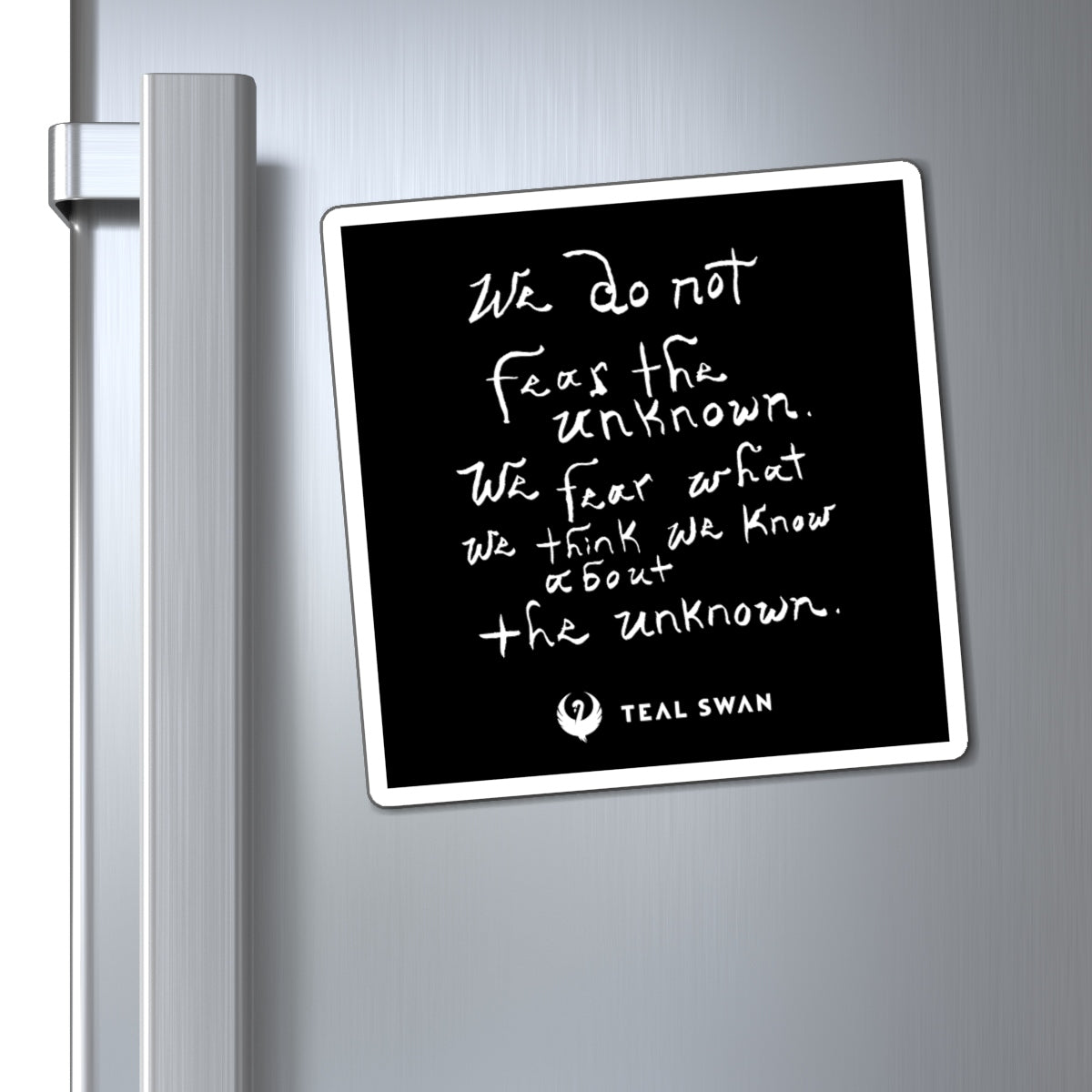 Fear Unknown Quote - Magnets