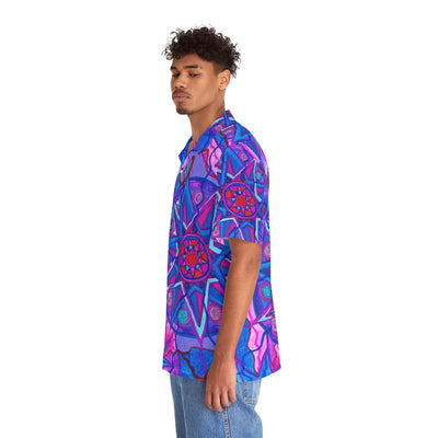 Star of Joy - Men's Hawaiian Shirt (AOP)