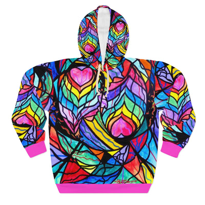 Authentic Relationship - AOP Unisex Pullover Hoodie