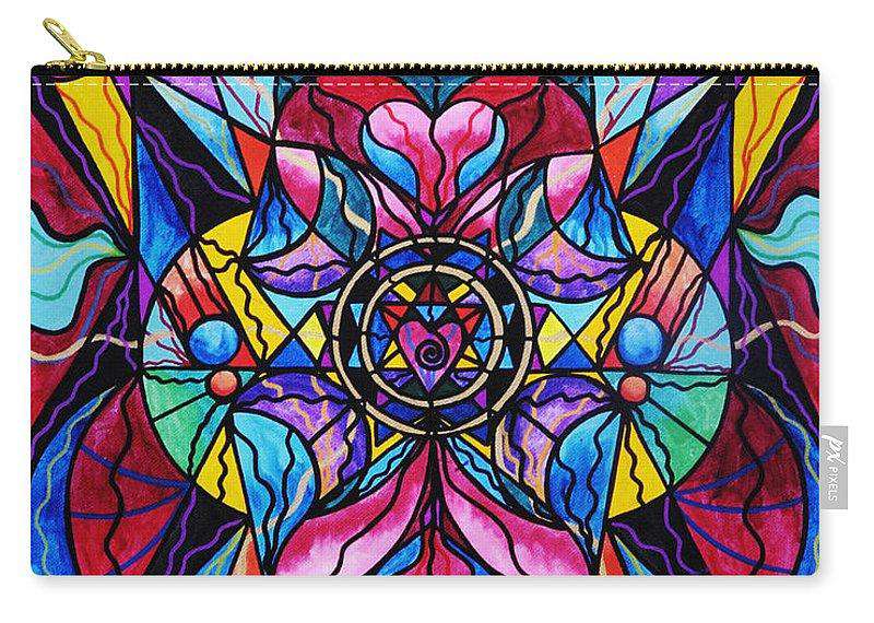 Blue Ray Self Love Grid - Carry-All Pouch
