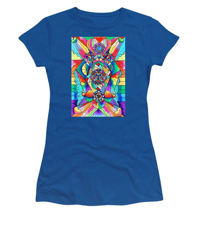 Blue Ray Transcendence Grid - dámské tričko