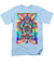 Blue Ray Transcendence Grid - Pánské tričko (Regular Fit)