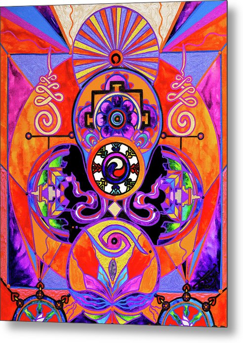 Buddha Consciousness - Metal Print