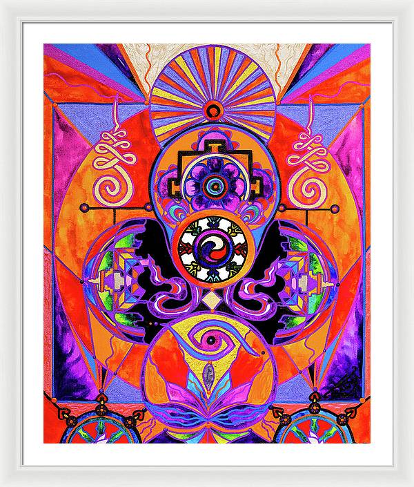 Buddha Consciousness - Framed Print