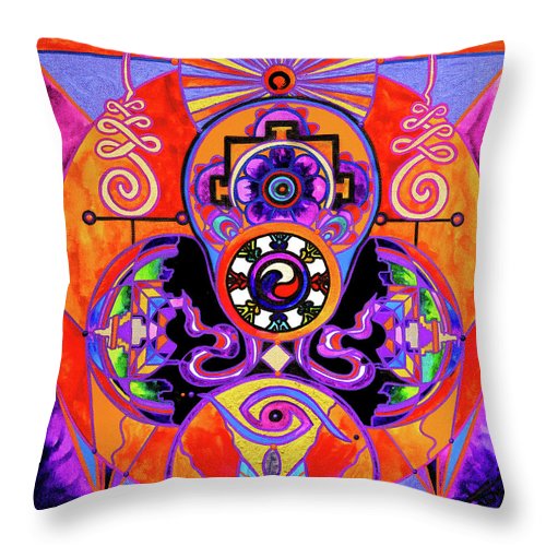 Buddha Consciousness - Throw Pillow