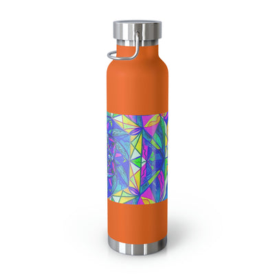 Positive Focus - Copper Vacuum Insulated Bottle, 22oz
