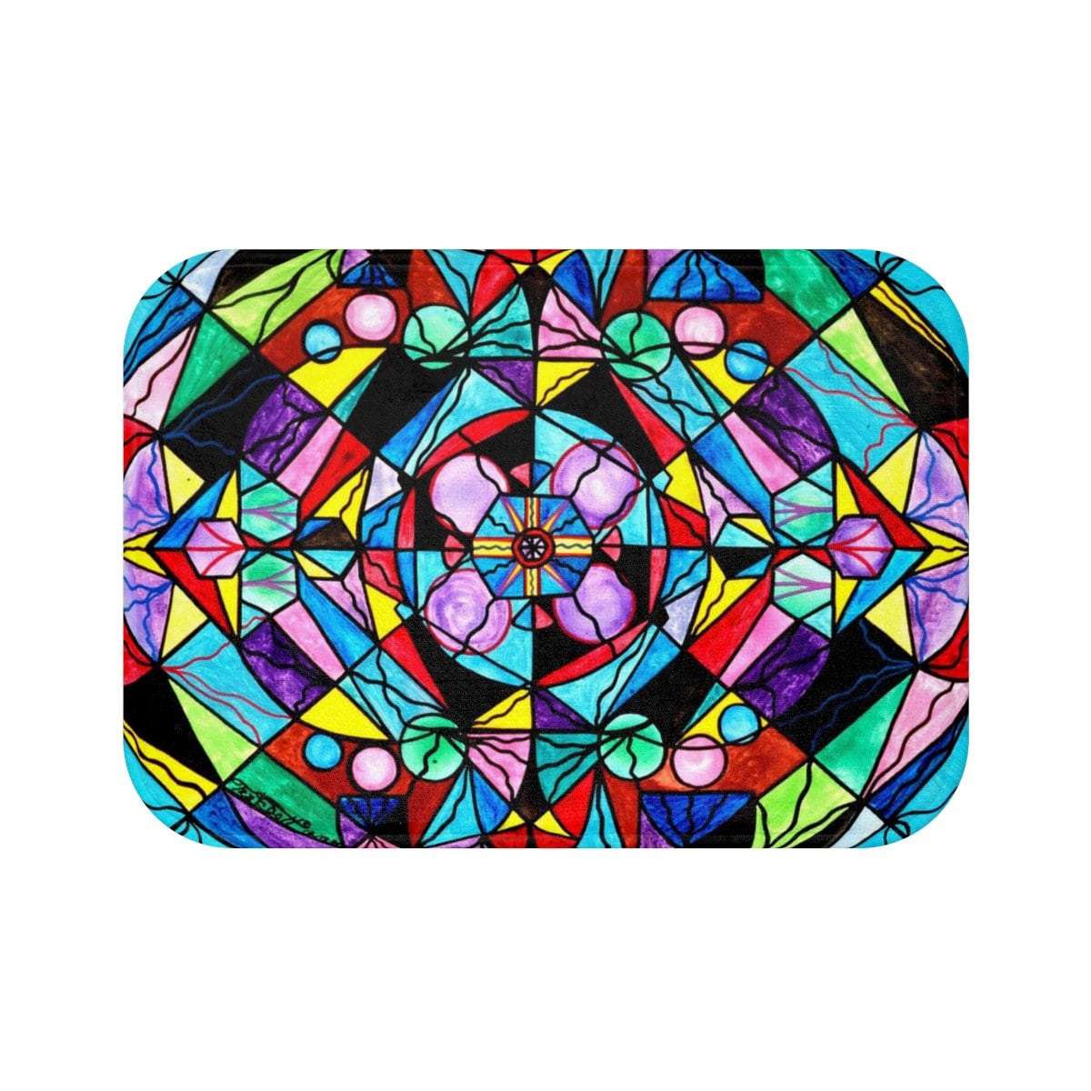 Posvátná geometrie - Koupelnová rohož