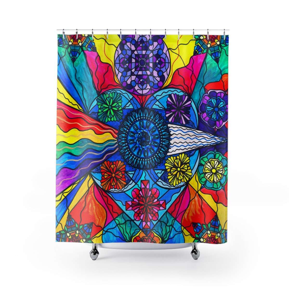 Speak From The Heart - Shower Curtains