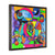 The Power Lattice --Square Framed Premium Gallery Wrap Canvas