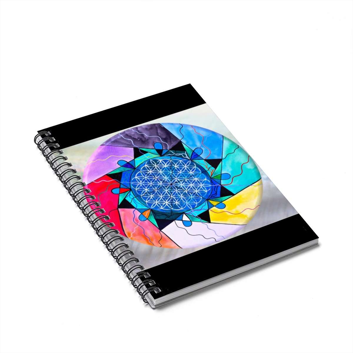 Květina života - Spirálový notebook