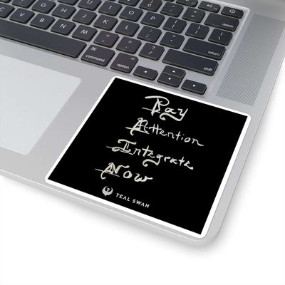 Pain quote --Square Stickers