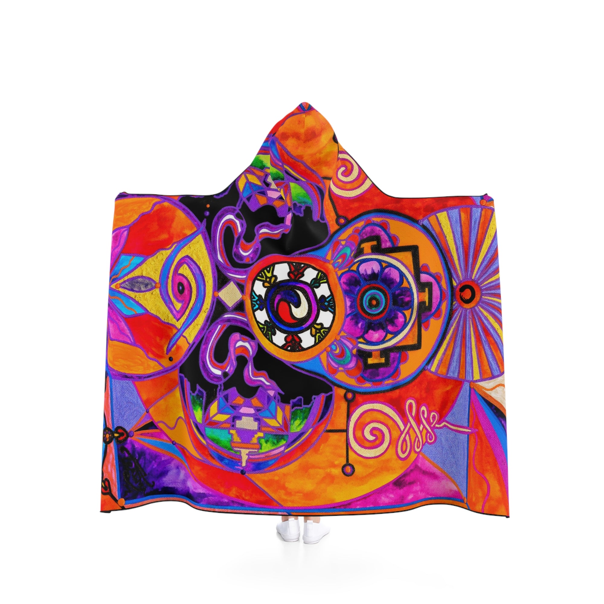 Buddha Consciousness - Hooded Blanket