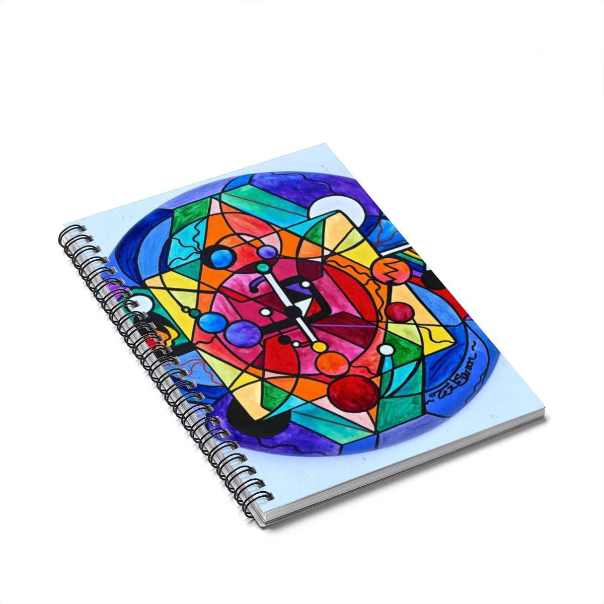 Arcturian Divine Order Grid - Spirálový notebook