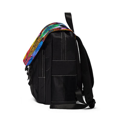The Alignment Grid - Unisex Casual Shoulder Backpack