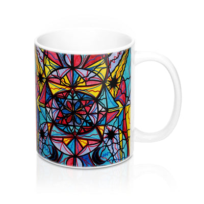 Open To The Joy Of Being Here - Mug