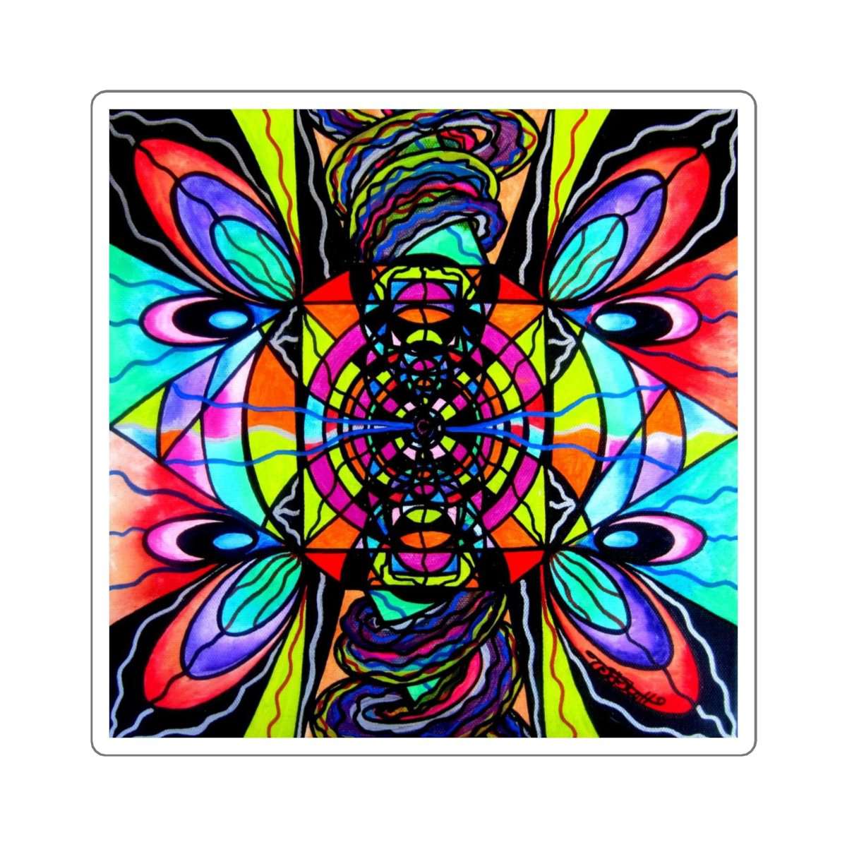 Planetary Vortex - Square Stickers