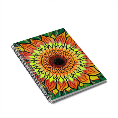 Slunečnice-Spiral Notebook