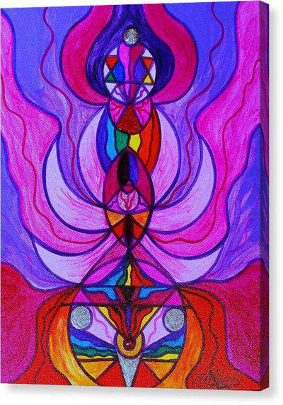 Divine feminine Activation --Canvas Print