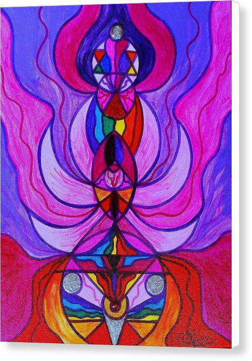 Divine feminine Activation --Canvas Print