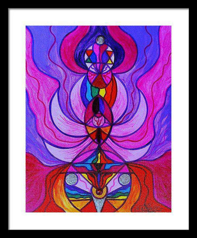 Divine feminine Activation - Framed Print