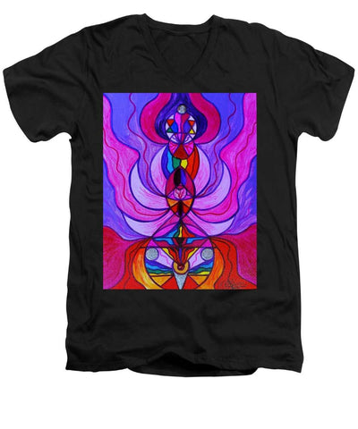 Divine Feminine Activation - Men's V-Neck T-Shirt