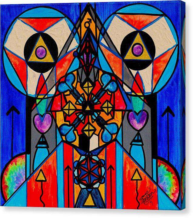 Božská mužská aktivace - plátno tisk