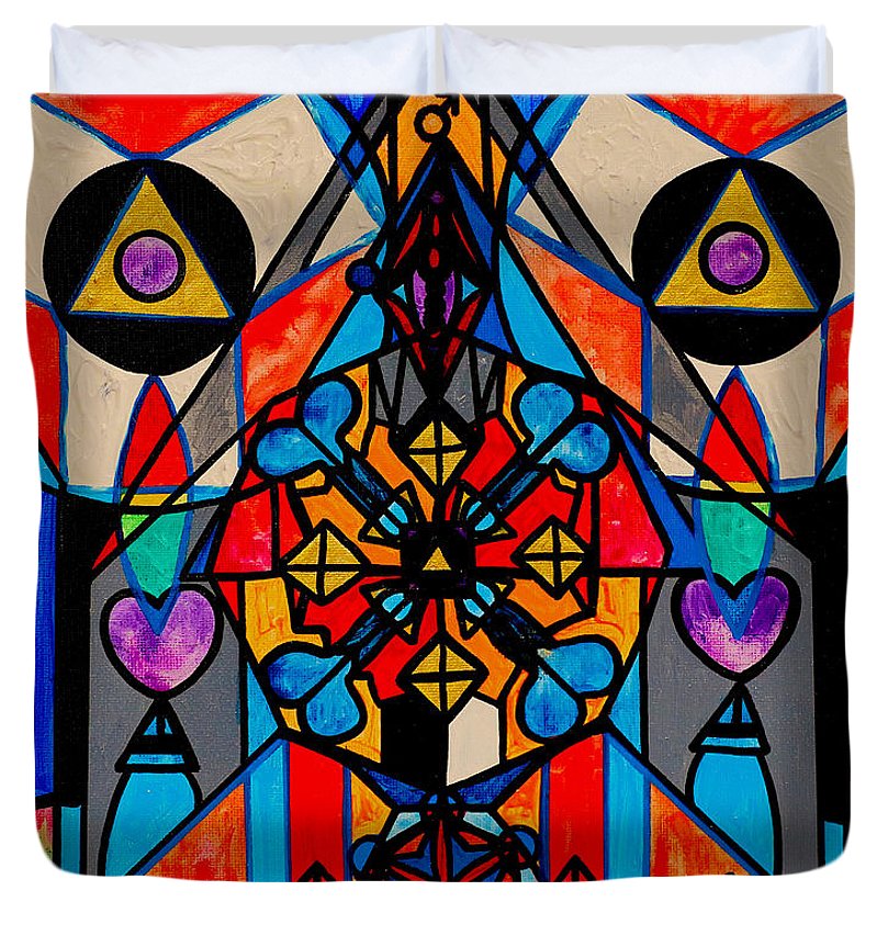 Divine Masculine Activation - Duvet Cover