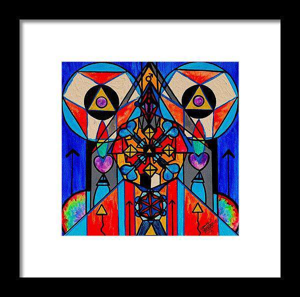 Divine mužská aktivace - zarámovaný tisk