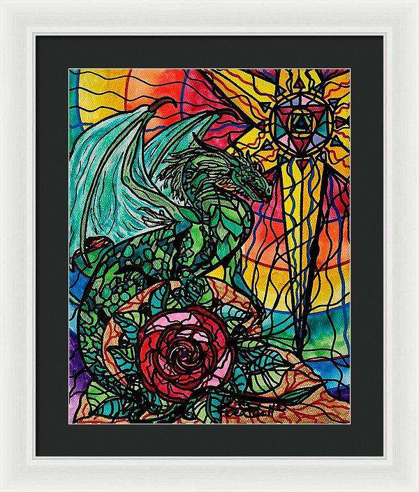 Dragon - Framed Print