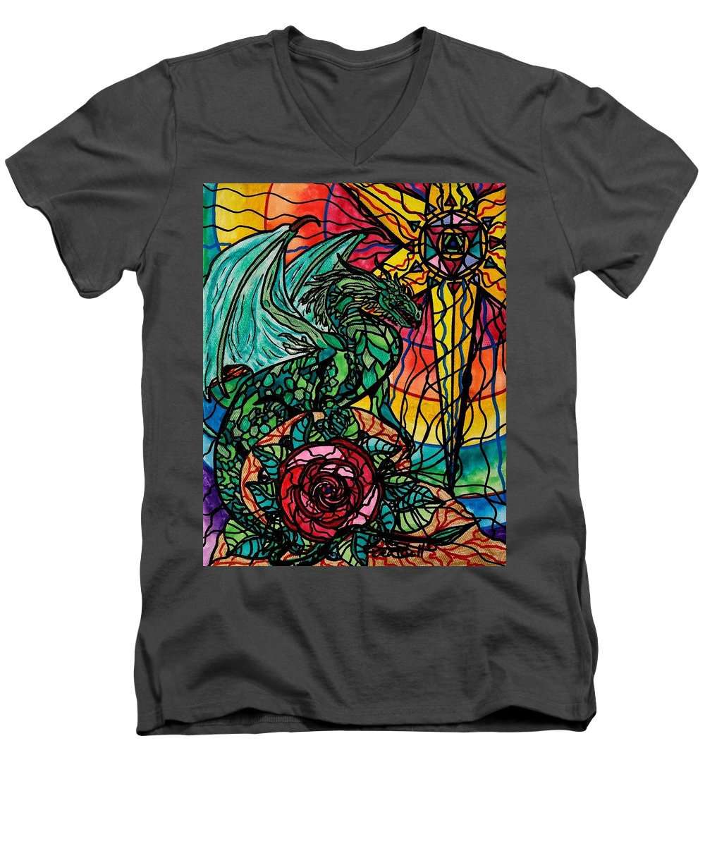Dragon - Men's V-Neck T-Shirt