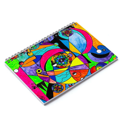The Power Lattice - Spiral Notebook