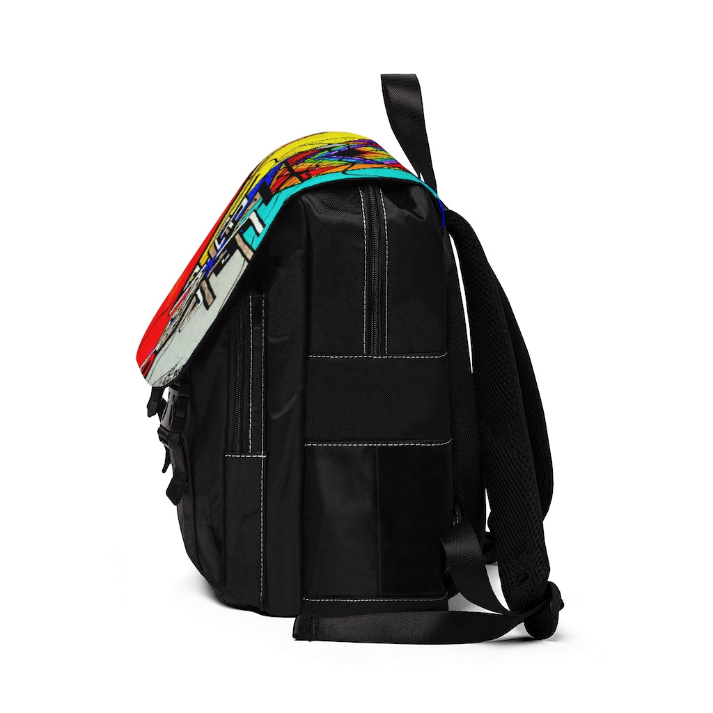 The Right Decision - Unisex Casual Shoulder Backpack
