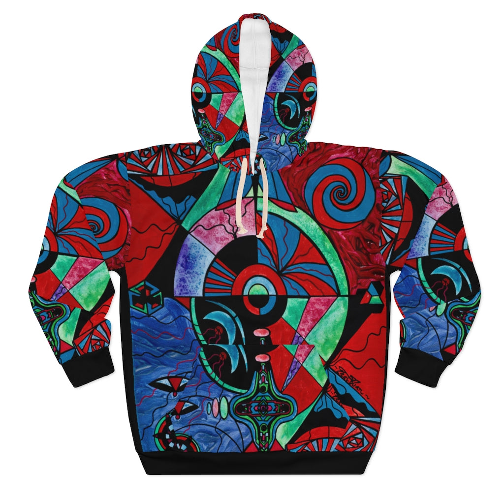 The Strong Bond - AOP Unisex Pullover Hoodie
