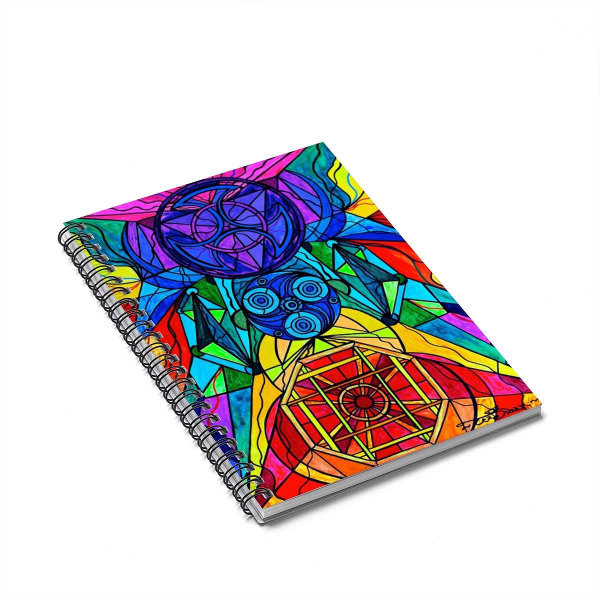 Arcturian Konjunkce Grid - Spirálový notebook