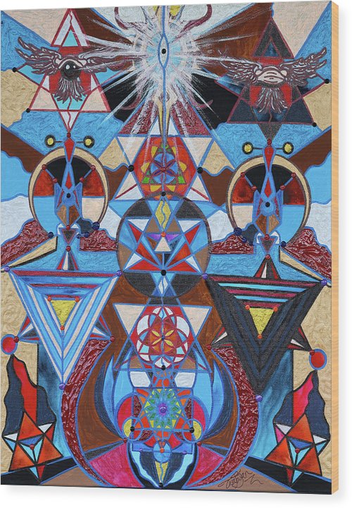 Enoch Consciousness - Wood Print