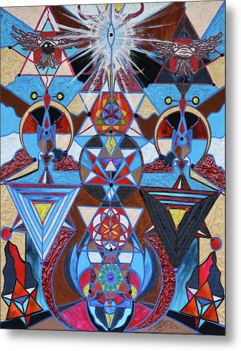 Enoch Consciousness - Metal Print