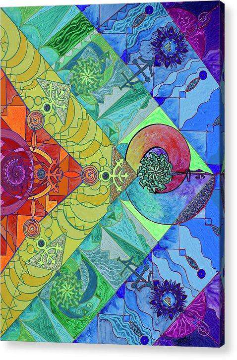 Expansion Pleiadian Lightwork Model - Acrylic Print