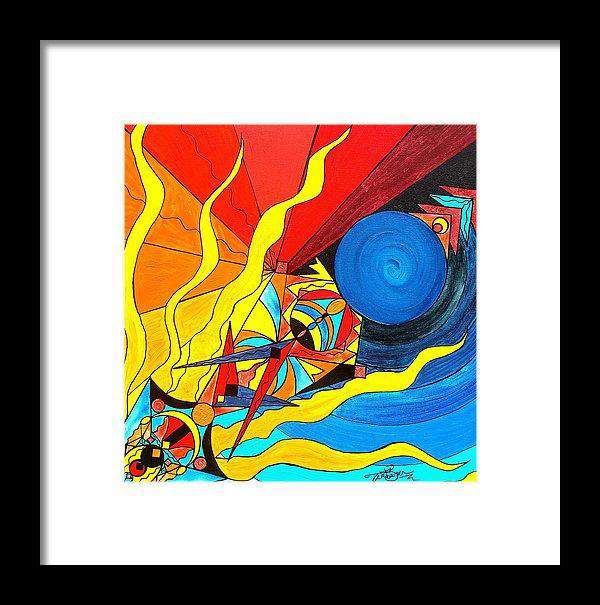 Průzkum - Zarámovaný tisk