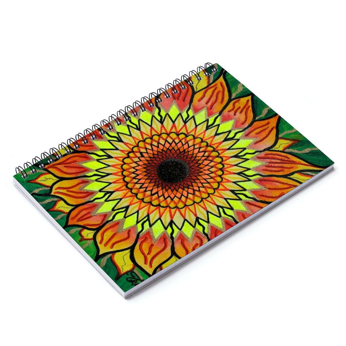 Slunečnice-Spiral Notebook