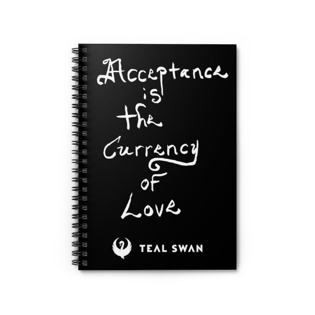 Acceptance Quote - Spiral Notebook
