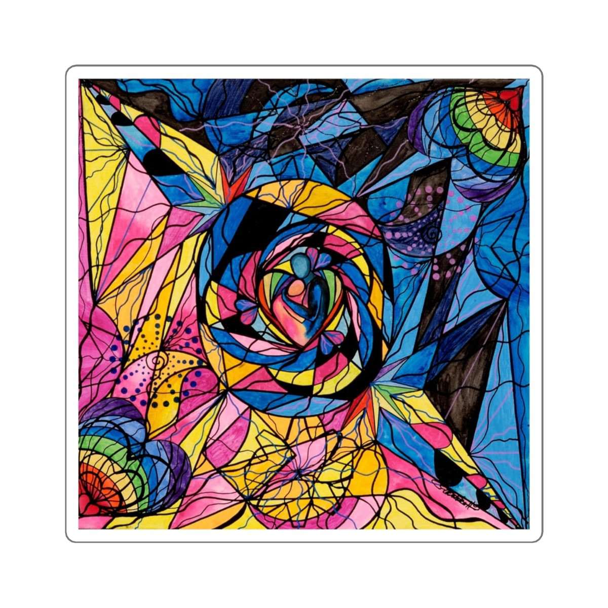 Kinderované Soul-Square Stickers