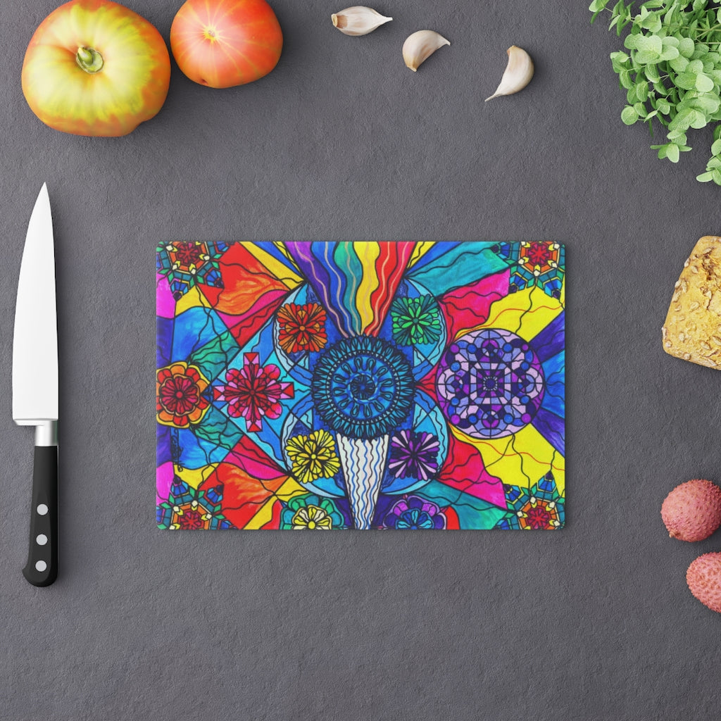 Speak From The Heart - Cutting Board