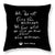Fear The Unknown Quote - Throw Pillow