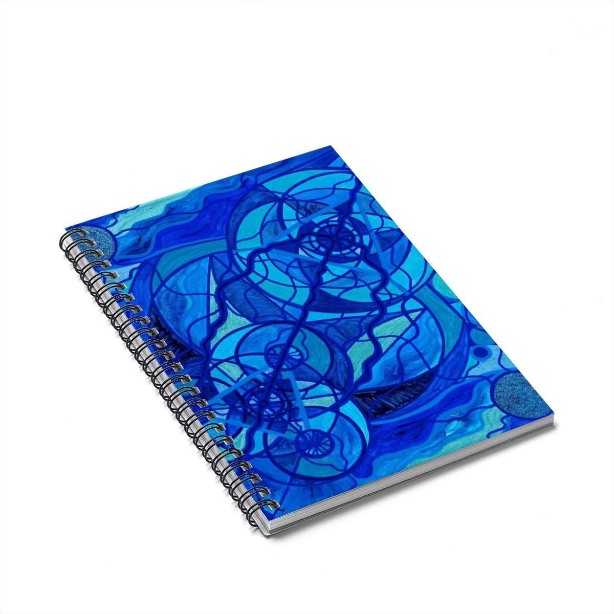 Arcturian Calming Grid - Spiral Notebook