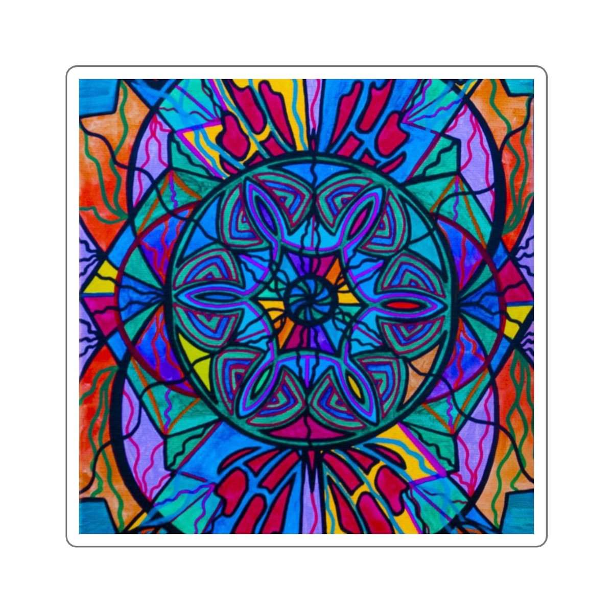 Poised Assurance - Square Stickers