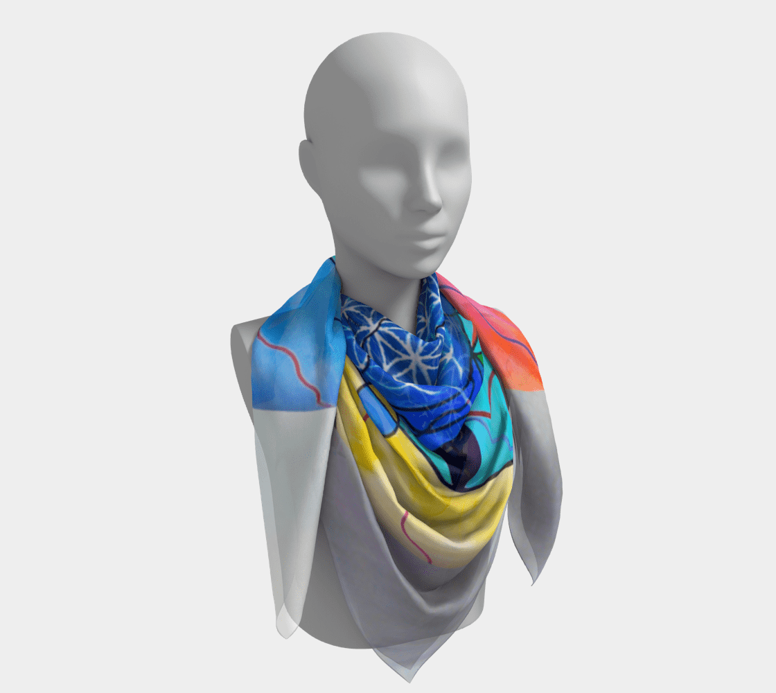 The Flower of Life - Frequency Scarf