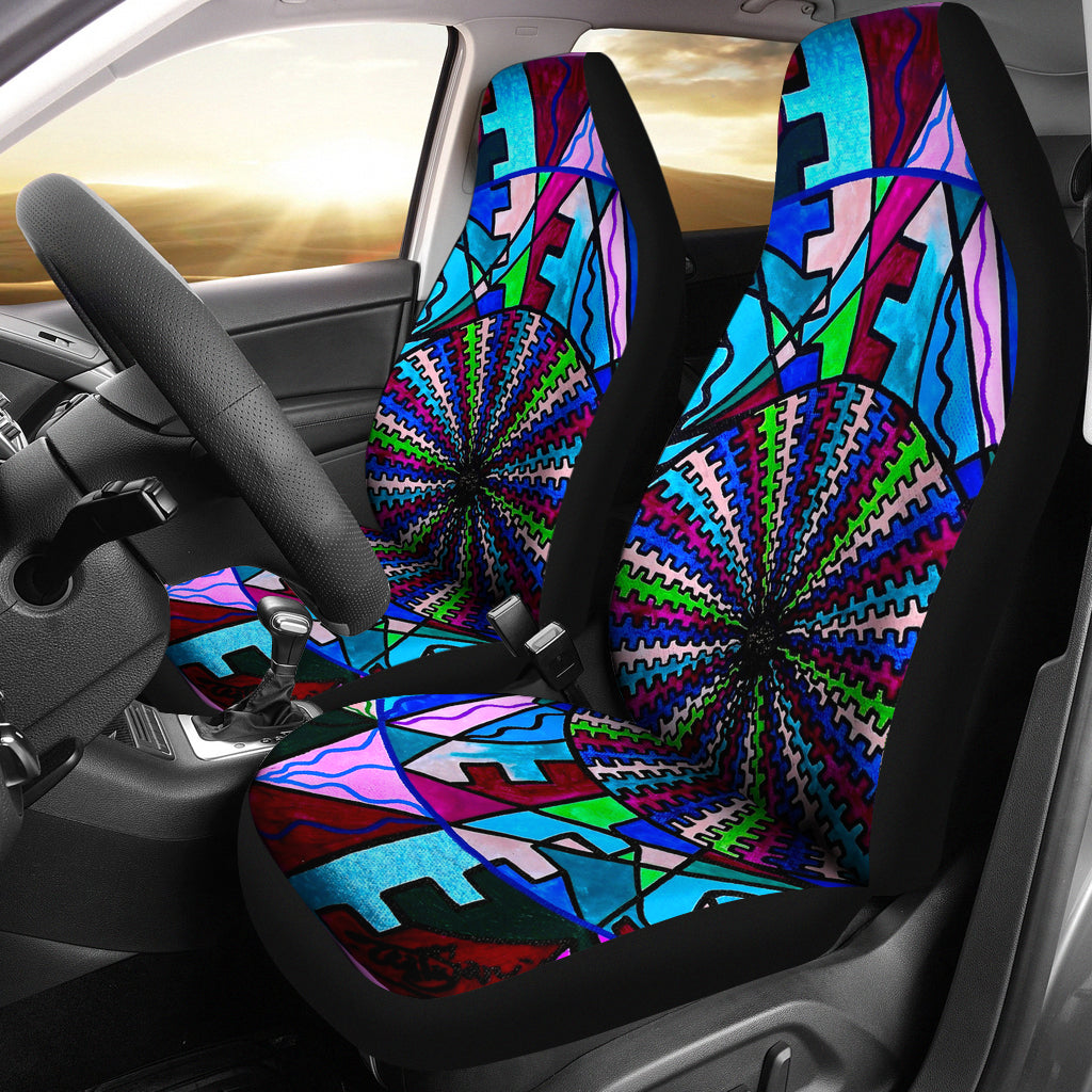 Pleiadian Integration Lightwork Model - Car Seat Covers (Set of 2)