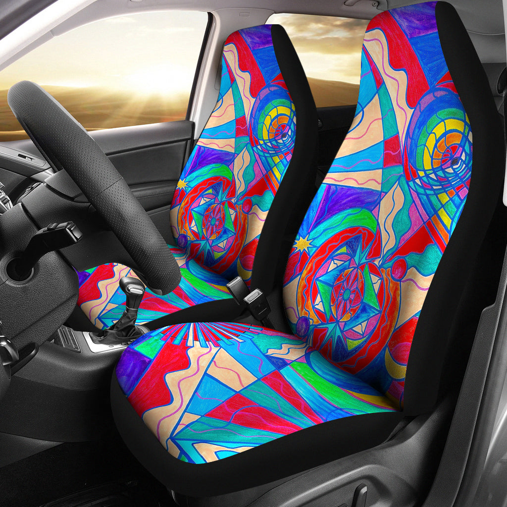 Pleiadian Restore Harmony Lightwork Model - Car Seat Covers (Set of 2)