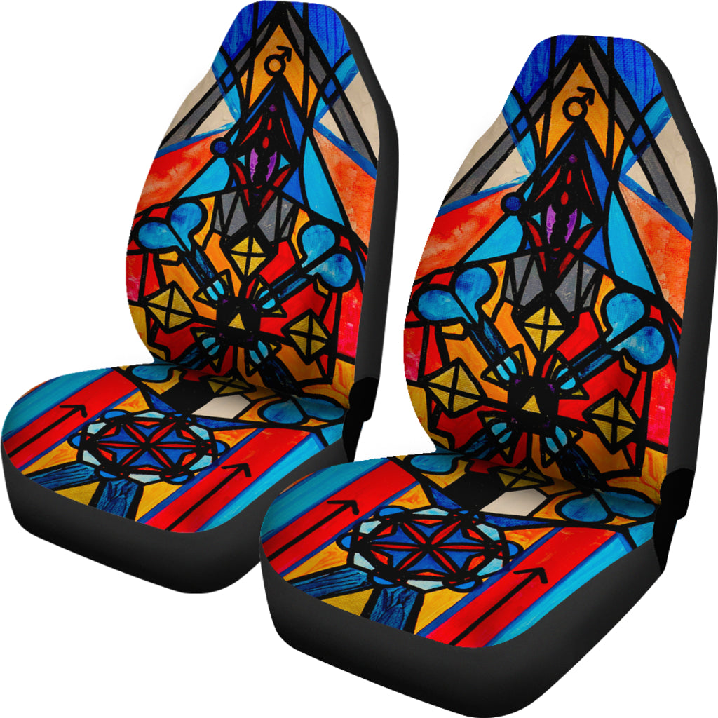 Divine Masculine Activation - Car Seat Covers (Set of 2)