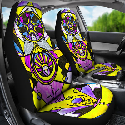 Arcturian Personal Truth Grid - Car Seat Covers (Set of 2)